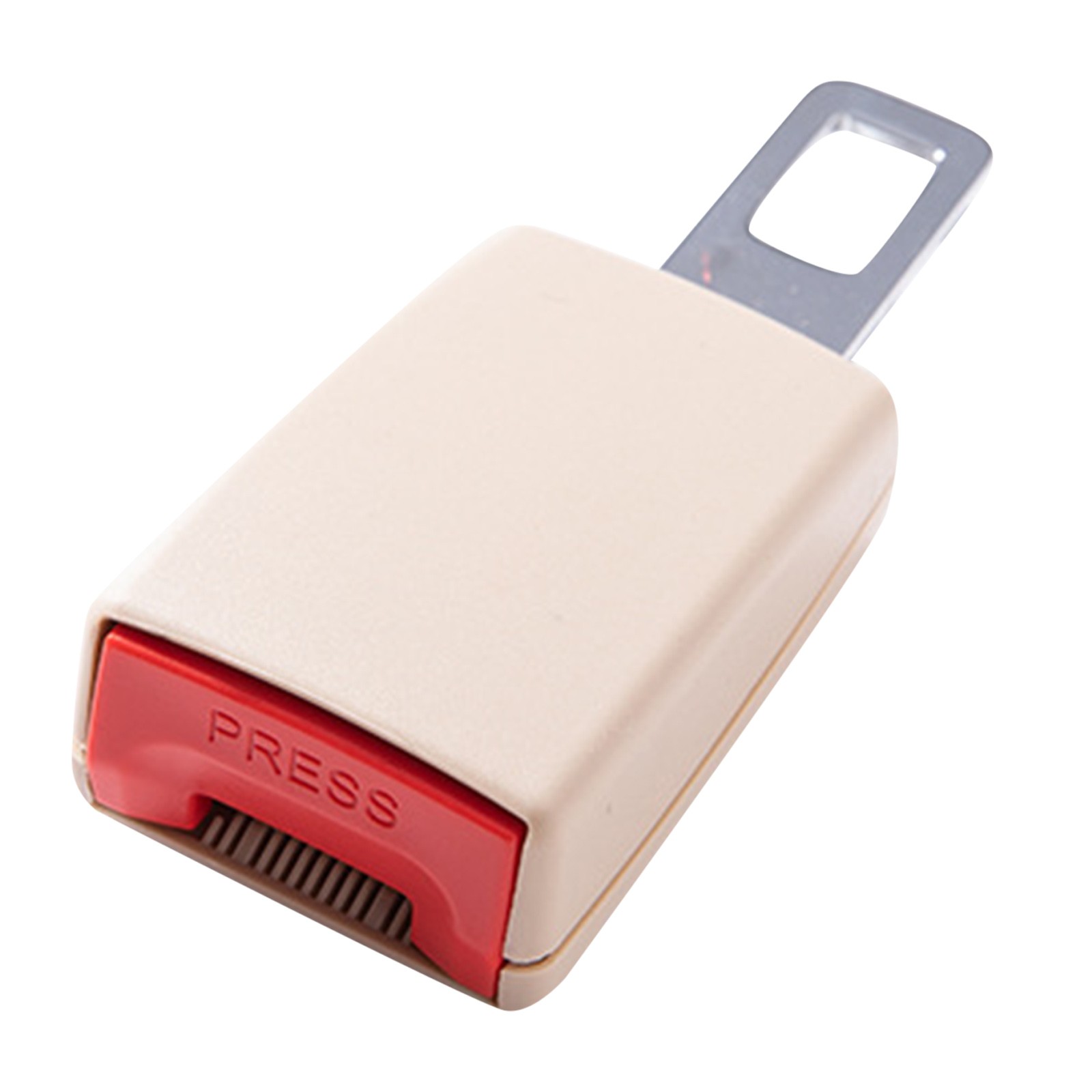 Universal Seat Belt Extender Comfort and Safety Car Buckle Extender Accessories for Cars Beige